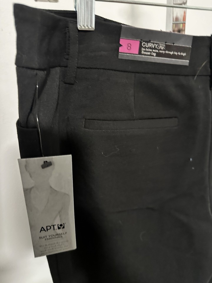Pantalon Tailleur Femme Lane Bryant - Taille 22 Noir, Neuf Avec étiquettes, Style Professionnel