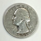 1953-S Washington Silver Quarter