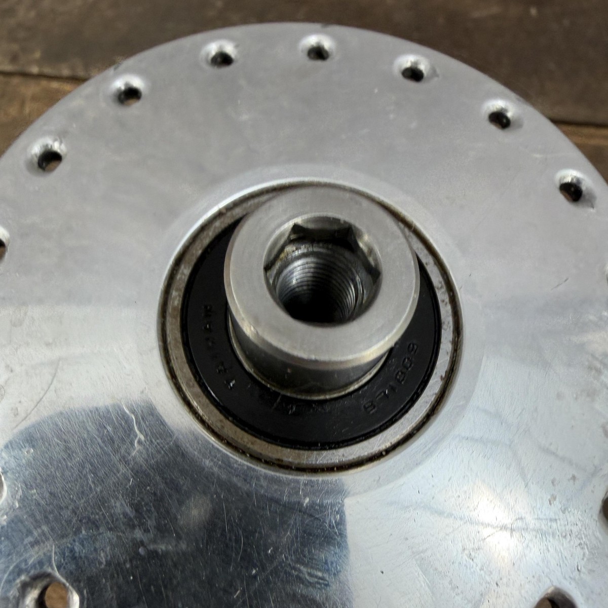 売約済み　フィルウッド　フロントハブ　36穴　ビンテージ Vintage Phil Wood Front Track Hub Bolt-On 36h High Flange Sealed