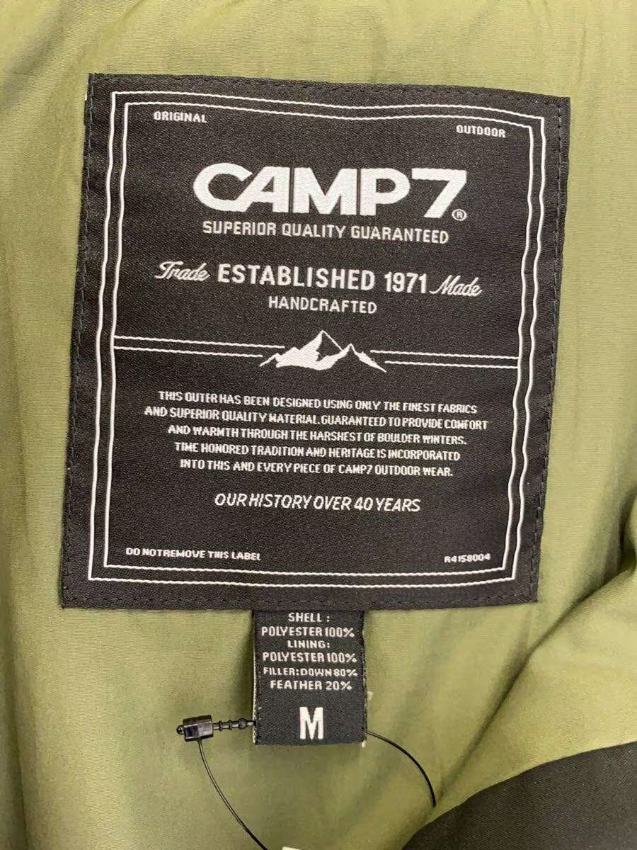 CAMP7 Down Jacket, Medium, Polyester, Black, CP44… - image 3
