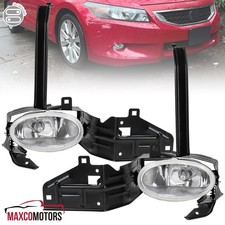 Fog Lights Fits 2008-2010 Honda Accord 2dr Coupe Driving Bumper Lampsswitch