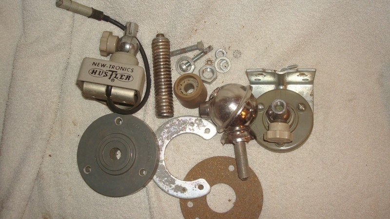 New-tronics Hustler CB or Ham radio antenna parts lot NR