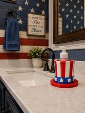 4th of July Soap Holder Fits Bath & Body Work...