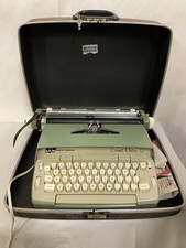 Vintage Smith Corona Coronet Electric 12 Typewriter With Carry Case thumbnail