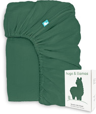  100 Organic Cotton Muslin Fitted Crib Sheet  Baby Crib Sheets for Boys  Gir