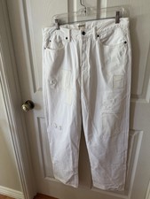 Todd Snyder White Patchwork Relaxed Fit Chinos Sz 34/34. New Box46