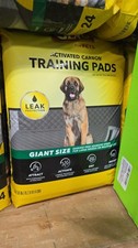 Puppy Training Pads by Glad Giant Size For large breeds Leak protection 24 ct