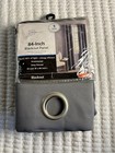 Mainstays Blackout Curtain Panel 40x84 Grey Flannel Grommet 1 Panel New