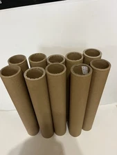 10 Heavy Duty Cardboard Tubes  15.5" X 2.5" x 1/2" Thick