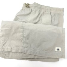 Nike ACG Men's Tan Cargo Shorts Size XL Elastic Waist Drawstring Pockets
