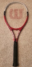 Wilson Roger Federer Tennis Racquet 4 3/8" Power Strings