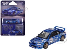 SUBARU IMPREZA WRC99 #23 ACROPOLIS RALLY (2000) 1/64 DIECAST BY MINI GT MGT01078