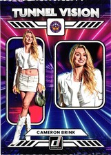 2025 Donruss WNBA #8 Cameron Brink Tunnel Vision