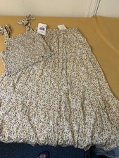 Speechless Kids Girls Skirt Set Beige Brown Size Small