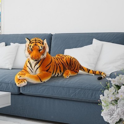 Cartoon Tiger Plüschtier Schlafkissen für Wohnzimmer Deko Ornament