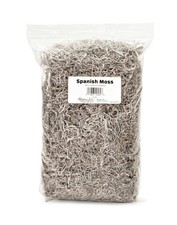 Spanish Moss Natural Decorative 400 Cubic Inches Approx 9oz Houseplants Soil
