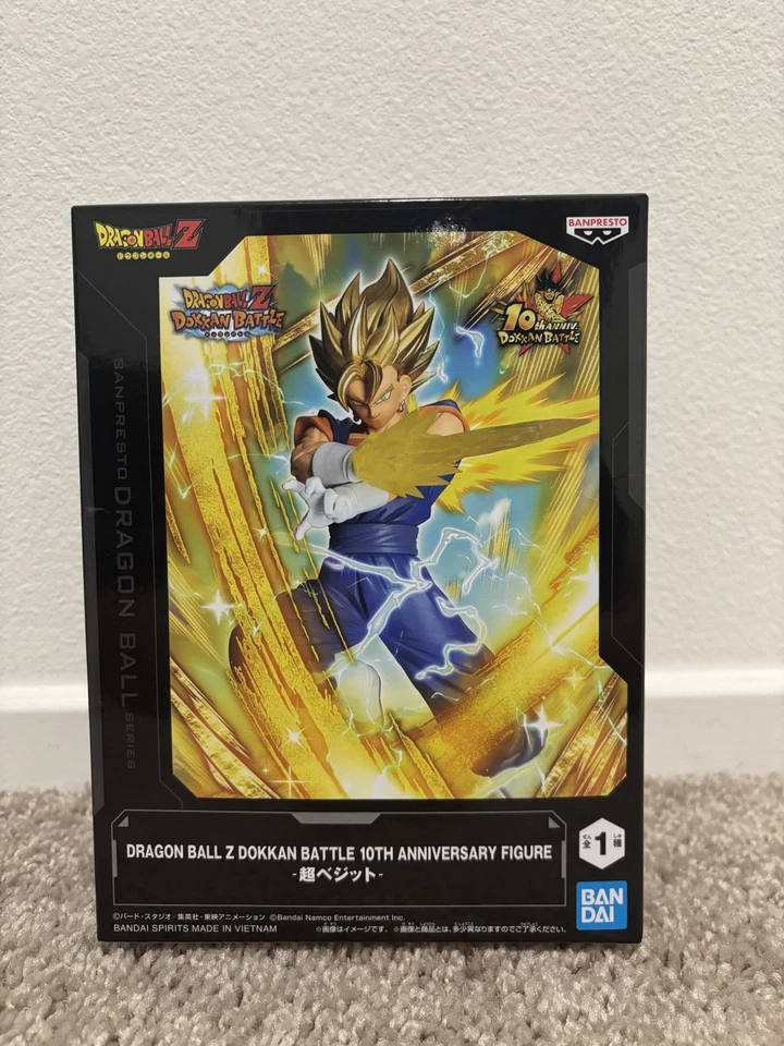 Figura Super Vegito 10 Aniversario Dragon Ball Z Dokkan Battle - Banpresto Nueva Foto 3 de 4