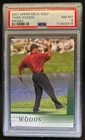 2001 Upper Deck Golf Tiger Woods Promo Rookie RC PSA 8