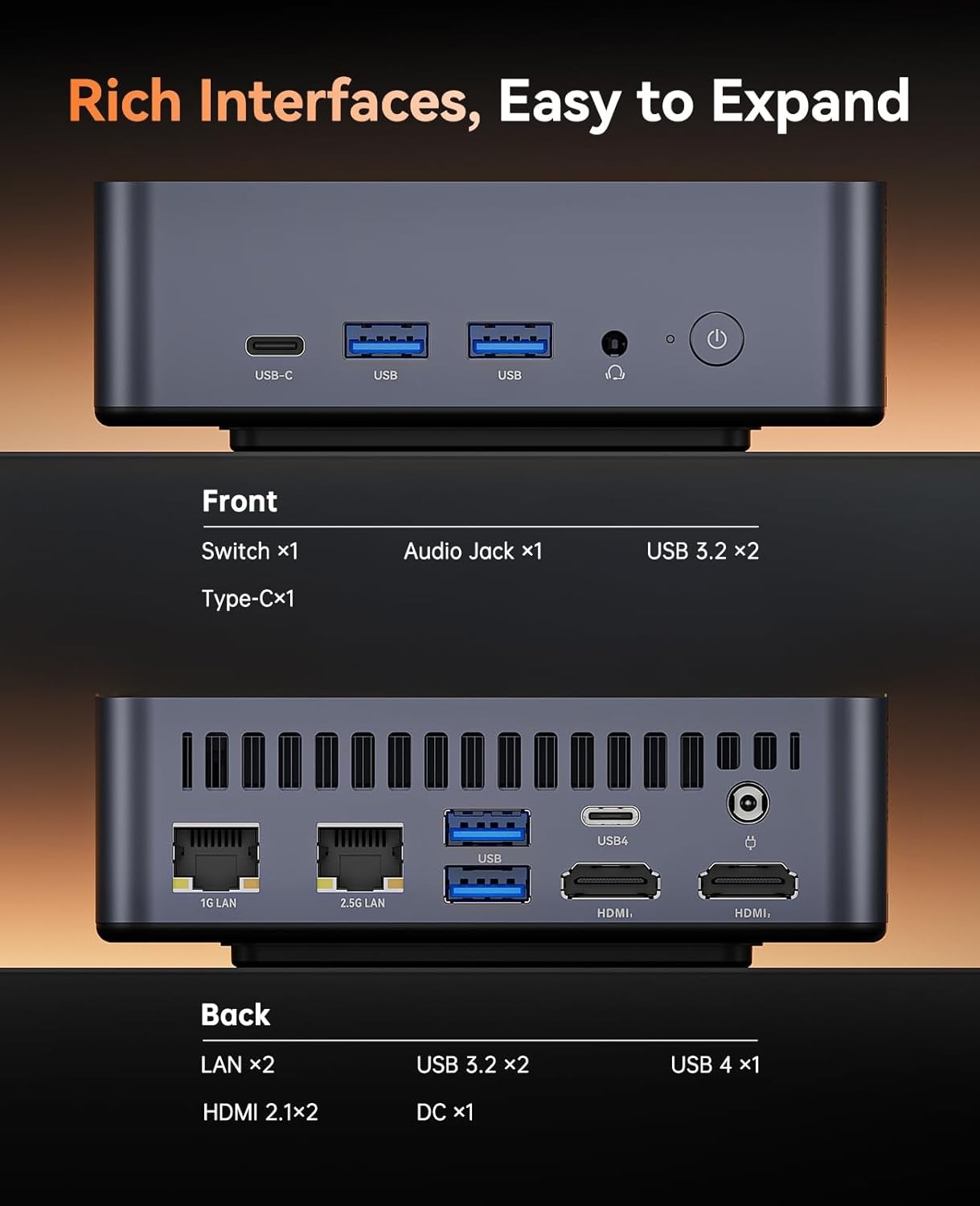 Irresistible Deals KAMRUI AM21 Mini Gaming Mini PC AMD Ryzen 7 8745HS 16GB DDR5 512GB SSD Win11 Pro