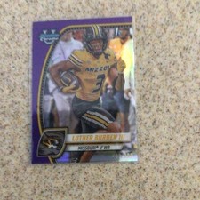 2024 Bowman University Chrome Luther Burden #123 Purple Refractor /399 (RC)