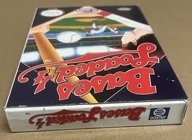 BASES LOADED 4 Game complete with Box & Manual Nintendo NES