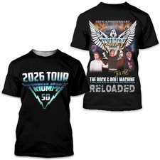 Triumph 50Th Anniversary 2026 Tour Shirt Rock And Roll Machine T- shirt