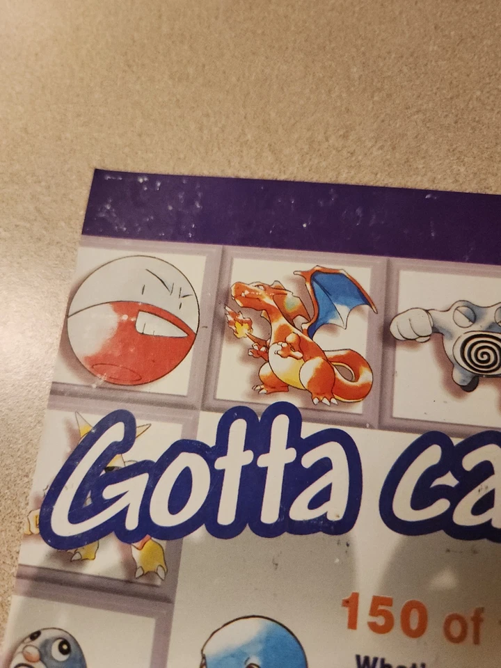 New Pokemon Red Blue Official Nintendo Power Player's Guide w/ Stickers!!  - Image 4 of 4