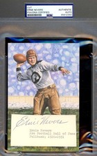 Ernie Nevers PSA DNA Signed Goal Line Art Card Cut GLAC Autograph