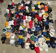 Hat Lot Cap Wholesale  (120+) Resale Reseller Flea Market Vintage MASSIVE *READ