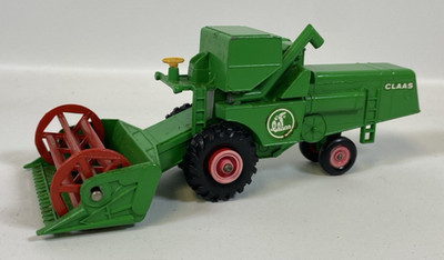 Vintage 1960s Matchbox King Size K-9 Claas Combine Harvester Green
