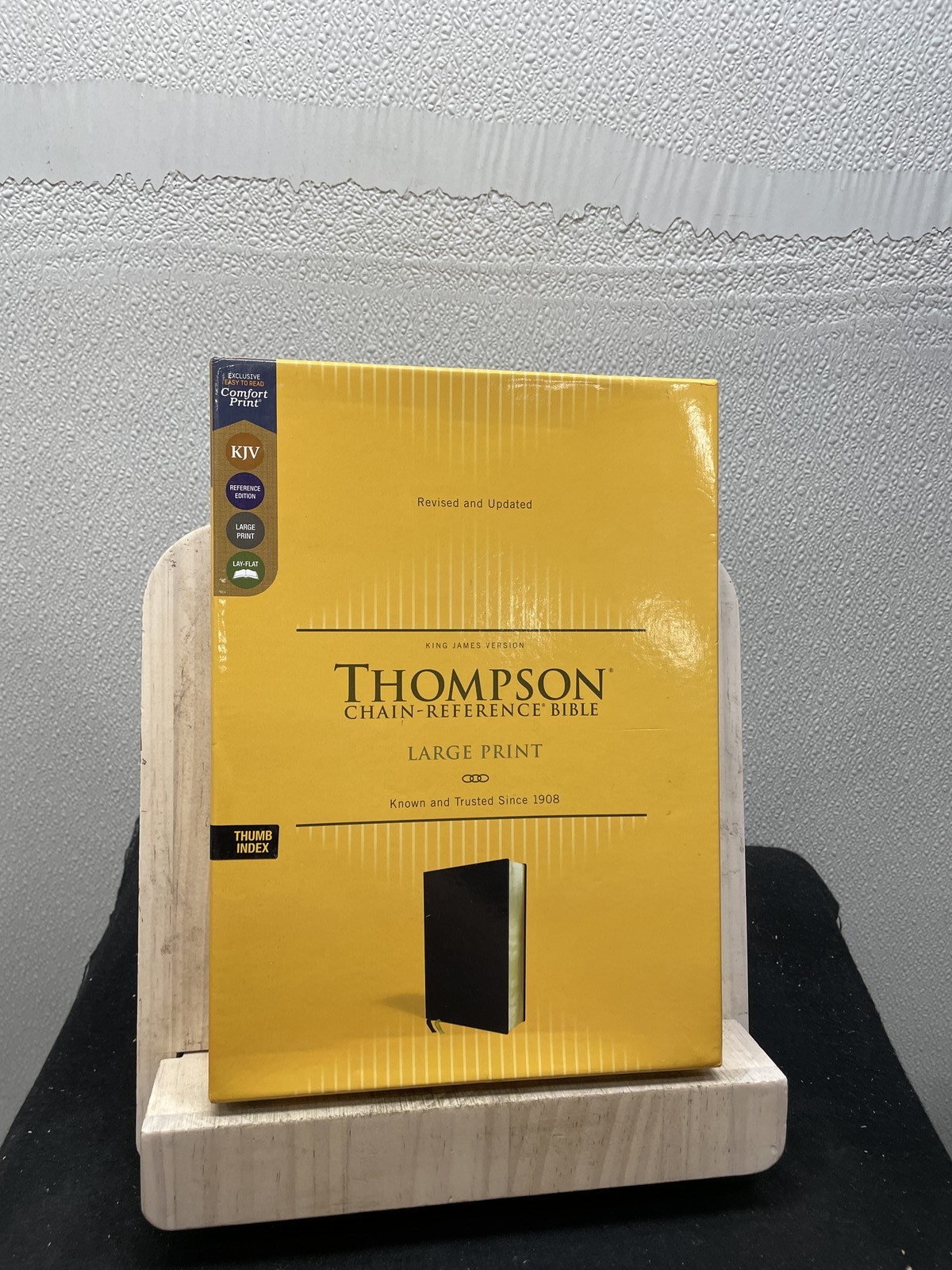 KJV, Thompson Chain-Reference Bible, Large Print, Bonded Leather by Zondervan