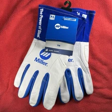 SHIPS IN 24hrs! Miller Tig Welding Gloves XL Extra Large  (263349) NEW STYLE!