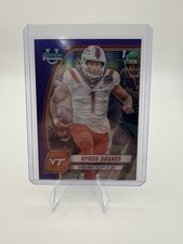 2024 Bowman University Chrome - Kyron Drones #119 Purple Refractor /399 (RC)