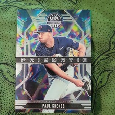 Panini 2026 USA Baseball Stars & Stripes Prizmatic Paul Skenes #11 Insert