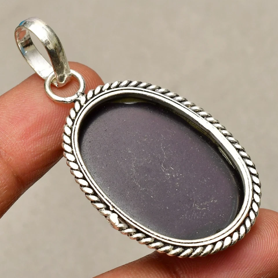 Ciondolo gioiello in argento sterling 925 fatto a mano con pietra preziosa... - Immagine 4 di 4