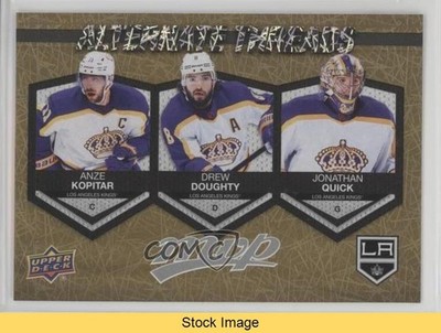 2023 Upper Deck MVP Alternate Threads Gold Anze Kopitar Drew Doughty READ 18xl