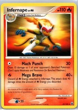 Pokemon TCG Infernape 22/100 Majestic Dawn LP on eBay