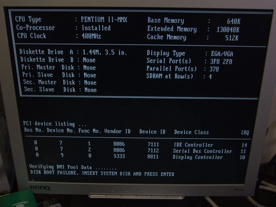 Gigabyte 6BXC ATX Slot 1 motherboard w/ Pentium-II 400MHz and 128Mb Ram - Image 4 of 4