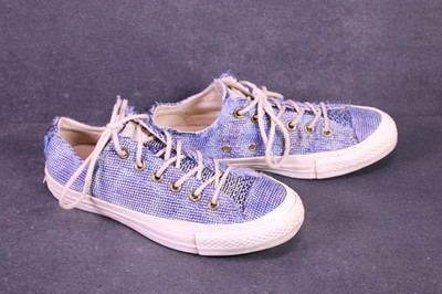 Converse Sneaker Chucks All Star Classic Gr. 39 blau weiß meliert Stoff BC2005