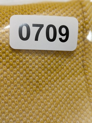 Zegna Sport 1/4 Zip Sweater Wool Mustard Yellow Long Sleeve Men's Size Medium - Picture 13 of 13