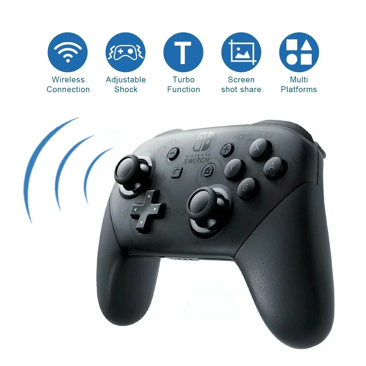 Wireless SWITCH Pro Controller for Nintendo Switch Pro NFC Full ...