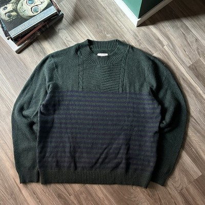St. John s Bay 2000 s Knit XXL Sweater NWT Cozy Blue Grunge Vintage 