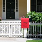 Iron Locking Mailbox Suggestion Box for Outdoor Wall Mount Decor