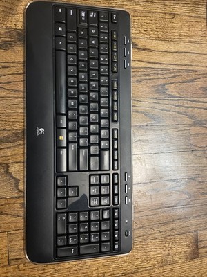 Logitech K520 Wireless Keyboard Black.No USB Dongle Included