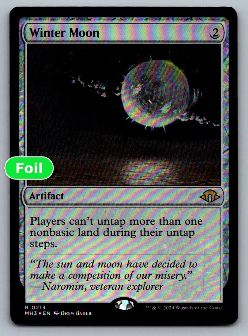 Winter Moon Prerelease Cards PRE #213 Rare NM