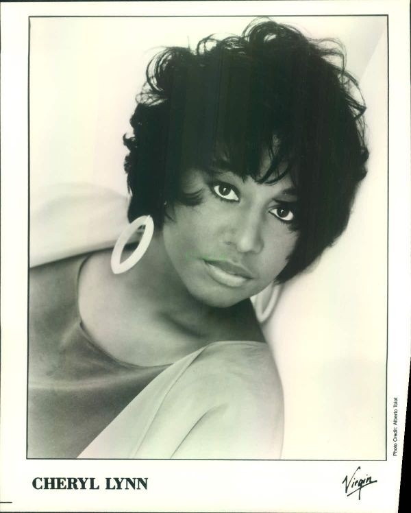 Press Photo: CHERYL LYNN 8x10 B&W