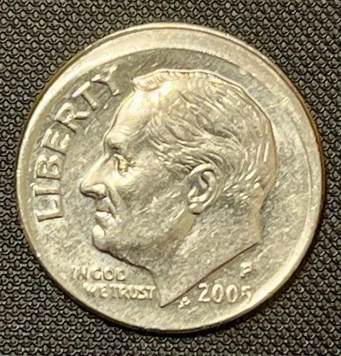 Photo of a 2005-P Roosevelt Dime from an eBay listing that sold on Jul 13, 2026
