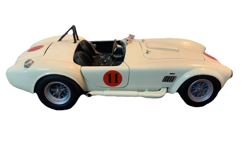 1965 Shelby Cobra 427 S/C Elvis Presley 压铸模型汽车无盒二手 — 第 2/4 张图片