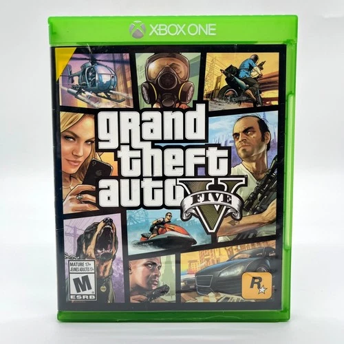 Grand Theft Auto V Xbox One 2014 CIB Complete