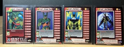 2001 DBZ Score Dragon Ball Z CCG: Cell Saga Unlimited: Cell BP3, 189, 190, 136
